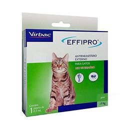 Antipulgas Virbac Effipro para Gatos - 1 pipeta com 0,5mL