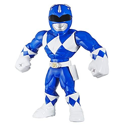 Boneco Playskool Heroes Mega Mighties Power Rangers, Figura 25 cm - Ranger Azul - E5874 - Hasbro