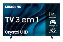 Samsung Smart TV Crystal 75" 4K UHD CU8000 - Alexa built in, Samsung Gaming Hub, Painel Dynamic Crystal Color