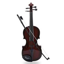 TOPmountain Kit de violino de madeira, violinos superiores, violinos para adultos, iniciantes, estudantes, crianças, adultos, violinos