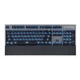 Mibee GK89 2.4GHz teclado mecânico sem fio/usb com fio com LED luz azul 104 teclas teclado para jogos sem fio para gamer