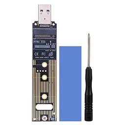 Homyl NVME para USB 3.1 Adaptador SSD para USB 3.1 Tipo UM Cartão NVMe M.2/PCIe Baseado Conversor de Disco Rígido leitor Suporte WindowsXP/7/8/10/Mac - JMS583-USB3.1