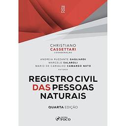 Registro Civil Das Pessoas Naturais - 4ª Ed - 2022