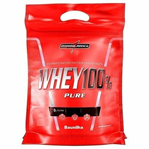 Whey 100% Pure Pouch 1.8Kg Baunilha, Integralmedica, 1.8Kg