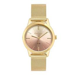 Relógio Condor Feminino Fast Fashion Dourado - CO2035MTD/4M
