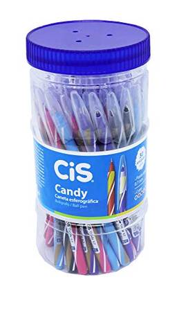 CIS Caneta Candy, cores sortidas (50 unidades)