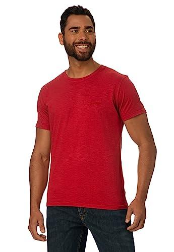 T-Shirt Bordado Manuscrito, Guess, Masculino, Vermelho, GG