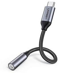UGreen Usb C Para P2 3.5mm Aux Fêmea Cabo 10cm Android
