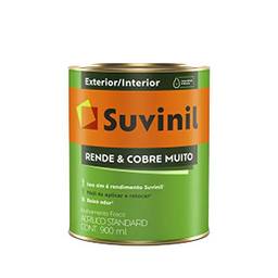 Tinta Suvinil para parede acrilico rende e cobre muito 0,9L - Branco - 50322194