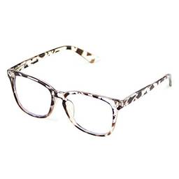 Cyxus Óculos de Grau Óculos de Bloqueio de Luz Azul Anti dor de Cabeça Óculos de Jogo de Computador (8012T03,Leopardo)