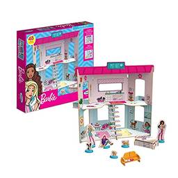 Brinquedo Barbie Playset Pet Vet Xalingo - 2319.8, Rosa e Branco