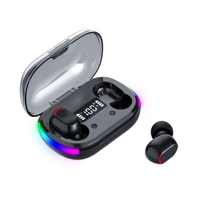 SZAMBIT TWS Fone Bluetooth 5.3 Fones de ouvido sem fio Mini fones de ouvido estéreo com ruído de fone de ouvido esportivo com microfone