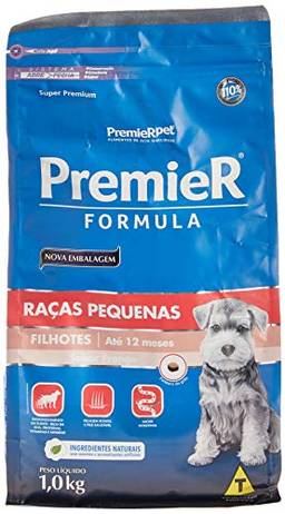 Ração Premier Fórmula para Cães Filhotes de Raças Pequenas Sabor Frango 1kg Premier Pet Raça Filhotes, Sabor Frango