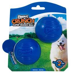 Chuckit! Brinquedo para cães Crunch Ball (embalagem com 2)