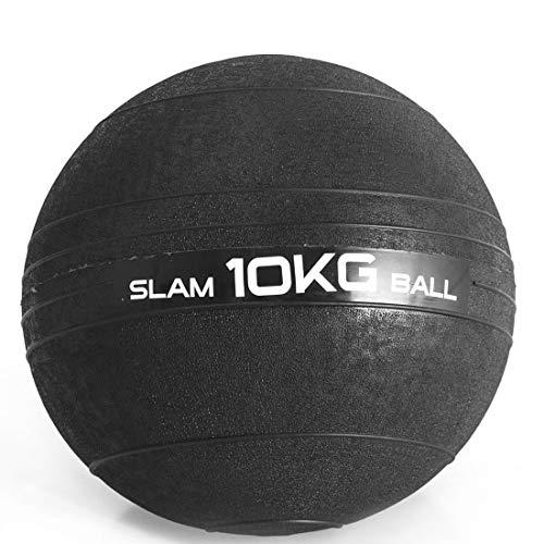 Slam Ball D, 10 kg, LiveUp Sports, Preto