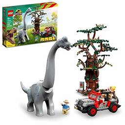 76960 LEGO® Jurassic Park Descoberta de Braquiossauro; Conjunto de Construção (512 Peças)