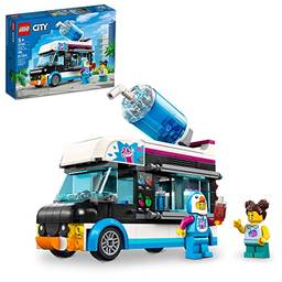 LEGO City Van de Raspadinha do Pinguim 60384 (194 Peças); Conjunto de Construção