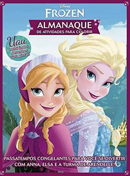 Disney - Frozen - Almanaque de atividades para colorir