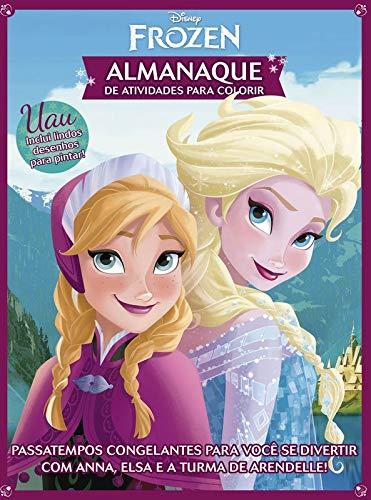 Disney - Frozen - Almanaque de atividades para colorir