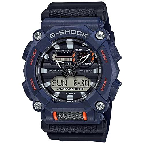 Relógio CASIO G-SHOCK masculino azul GA-900-2ADR