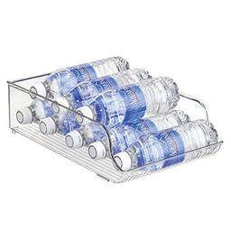 Cesto organizador de plástico para geladeira e freezer iDesign, livre de BPA, transparente