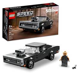 LEGO® Speed Champions Fast & Furious 1970 Dodge Charger R/T 76912 Kit de construção de carro de brincar; modelo colecionável para crianças a partir dos 8 anos (345 peças)