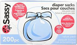 Sassy Sacos de Fraldas Descartáveis para Bebês (400)