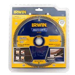 IRWIN Lâmina de Serra Circular Multicorte de 250mm e 100 Dentes 363021LA