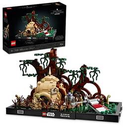 75330 LEGO® Star Wars™ Diorama de Treinamento Jedi™ em Dagobah™; Kit de Construção (1000 peças)