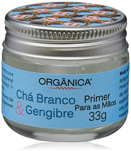 Orgânica Chá Branco &, Gengibre Primer Para as Mãos 33g, Organica