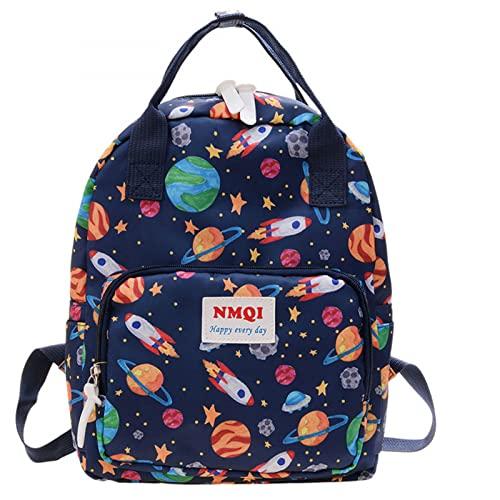 LuckyWin mochila escolar,mochila escolar feminina à prova d'água lazer,mochila infantil alta capacidade,mochila escolar menino ar livre (azul)