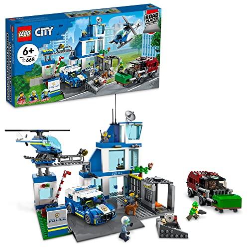 60316 LEGO® City Delegacia de Polícia; Kit de Construção (668 peças)