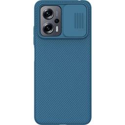 SZAMBIT para Xiaomi Poco X4 GT 5G Case com Capa de Câmera, Poco X4 GT 5G Capa de Telefone Camshield Pro Slide Proteção de Câmera Pesada Capa à Prova de Choque para Xiaomi Poco X4 GT 5G(Azul)