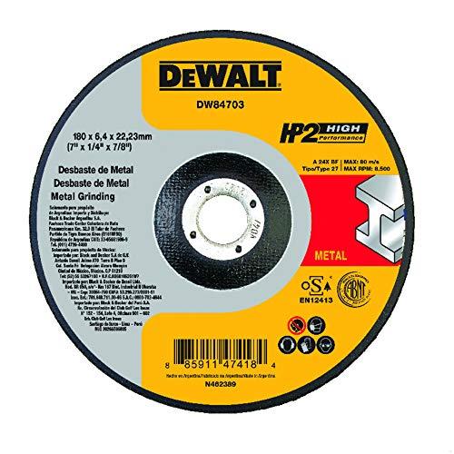DEWALT Disco Desbaste Metal DW84703