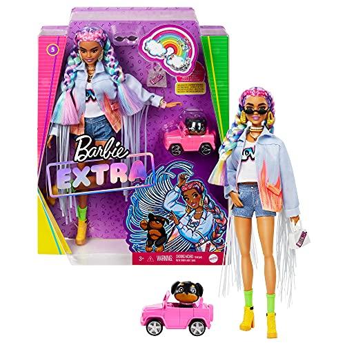 Barbie Fashionista Extra Tranças de Arco íris