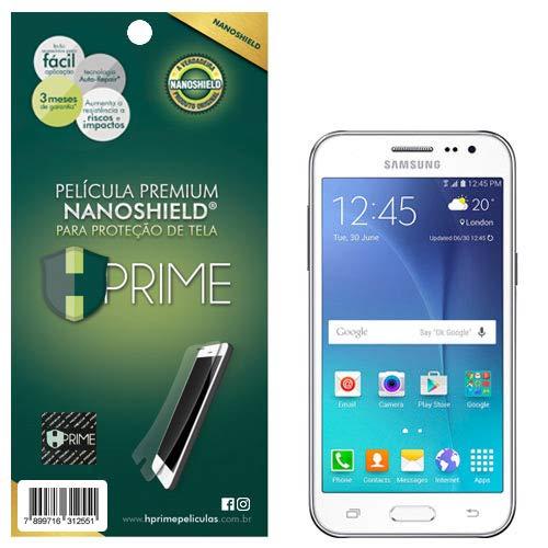 Pelicula HPrime NanoShield para Samsung Galaxy J2, Hprime, Película Protetora de Tela para Celular, Transparente