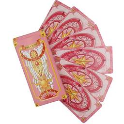 Deck Cartas Sakura Card Captors - The Clow Rosa - Baralho Completo