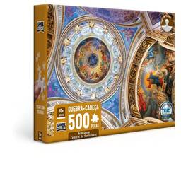 Arte Sacra: Catedral de Santo Isaac - Quebra-cabeça 500 peças - Toyster Brinquedos, Multicolorido