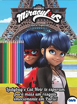 Ladybug - Colorir especial: Ladybug e Cat Noir te esperam para mais um resgate emocionante em Paris!