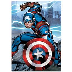 Os Vingadores - Capitão América - Quebra-Cabeça 200 Peças, Toyster Brinquedos