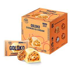 Caixa de bombom Cookies & Cream zero adição de açúcares (70Kcal por unidade) – 18 unidades