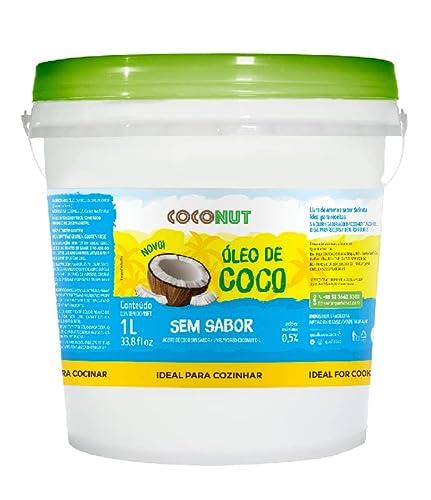 Óleo de Coco Sem Sabor 1 Litro Coconut