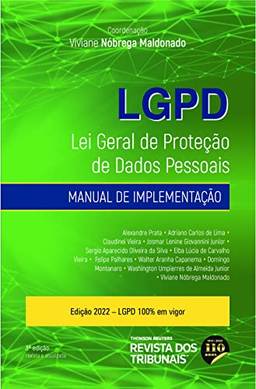 Lgpd - Lei Geral de Proteção de Dados Pessoais Manual de Implementação 3º Edição