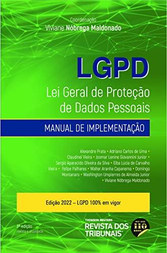 Lgpd - Lei Geral de Proteção de Dados Pessoais Manual de Implementação 3º Edição