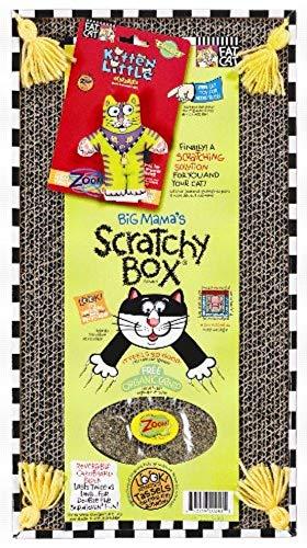 Arranhador Fatcat Big Mama'S Scratchy Box para Gatos Fatcat para Gatos
