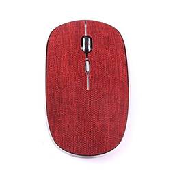 OEX Mouse Bluetooth e Wireless 1600 Dpi Twill MS600 - Vermelho