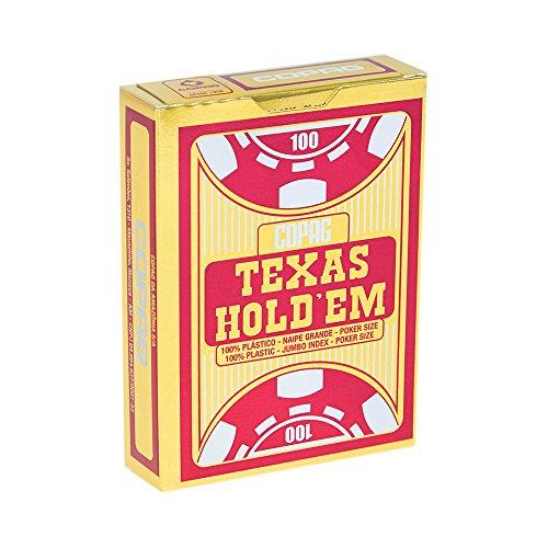 Baralho Texas Hold'em Poker Size Naipe Grande - Copag