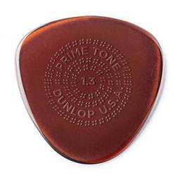 Jim Dunlop Plectra Esculpida Semiredonda de 1,3 mm da Primetone (Grip) – Pacote com 3 Captador de Guitarra Acústica (514P1.30)