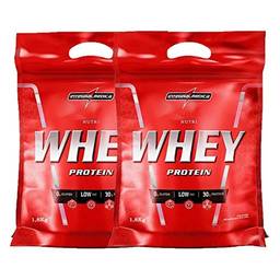 Combo 2x Nutri Whey Protein 1,8kg Baunilha Refil Integralmedica