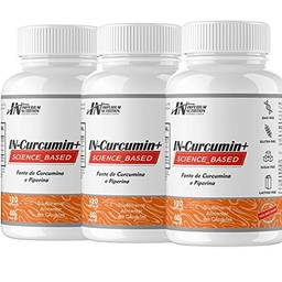Combo 3x Cúrcuma com Pimenta Preta IN-CURCUMIN+ 360 cápsulas - Imperium Nutrition
